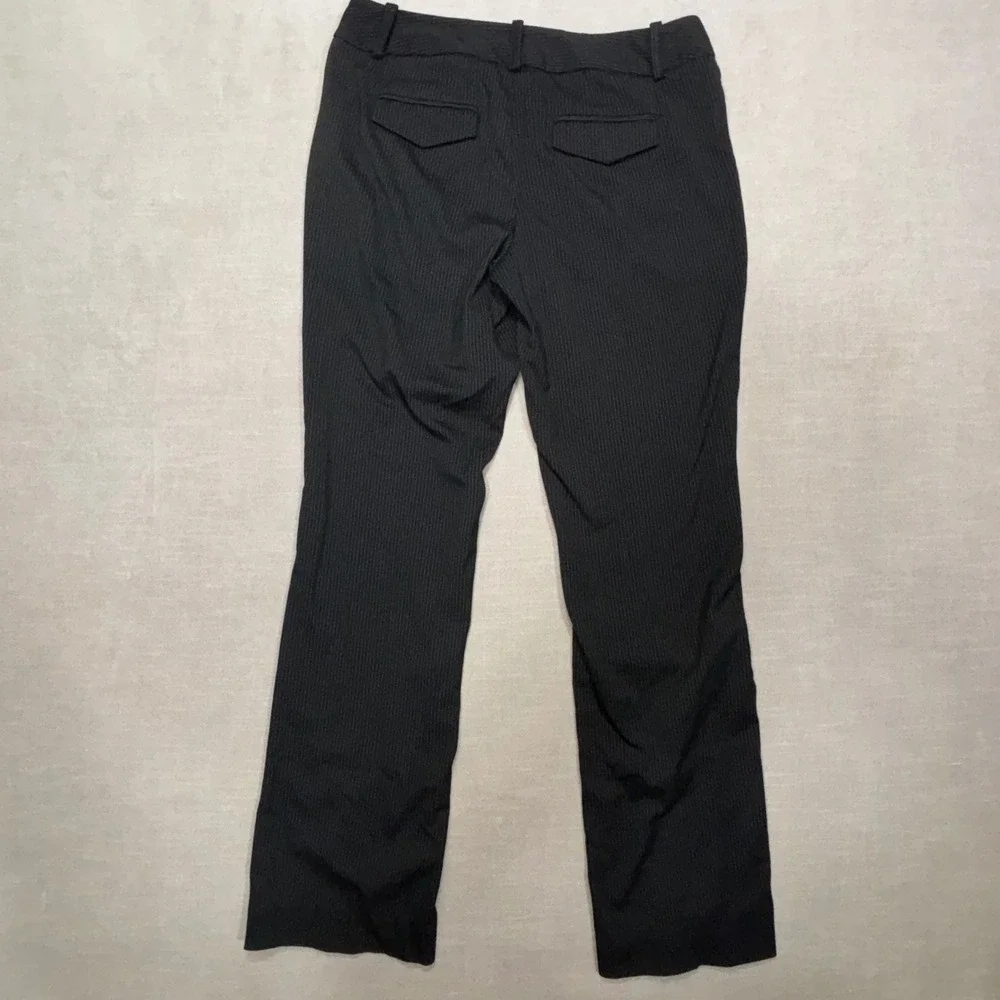 White House Black Market Legacy Sleek Boot Pinstripe‎ Pants Women's Size 6R